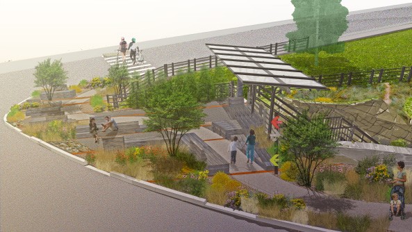 Parklet Rendering